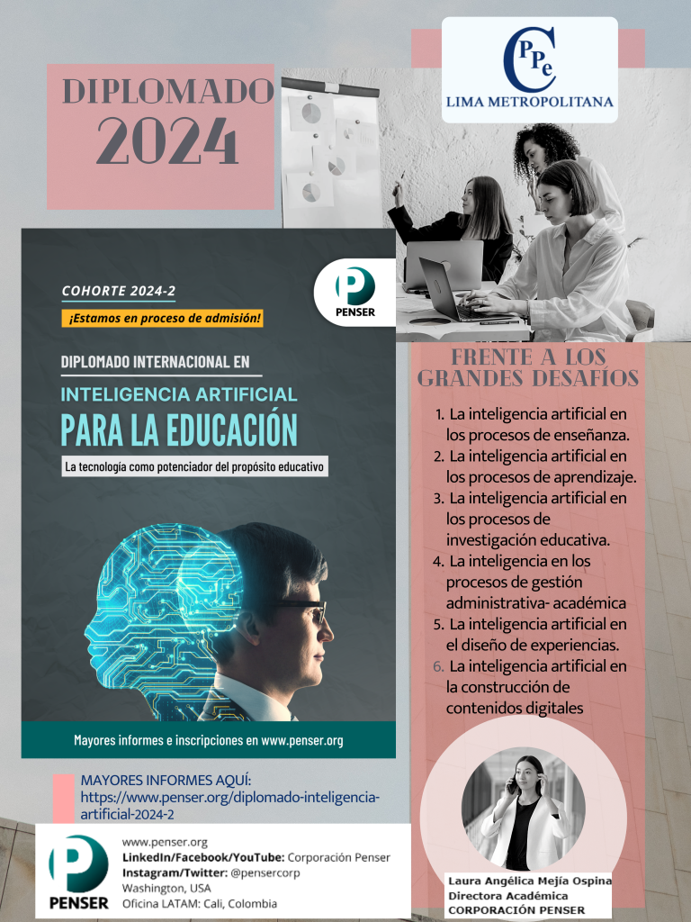DIPLOMADO INTERNACIONAL EN INTELIGENCIA ARTIFICIAL PARA LA EDUCACIÓN LA ...